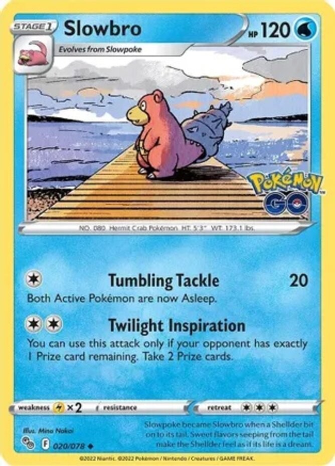 Slowbro – 020/078 – Uncommon – Lightly Played