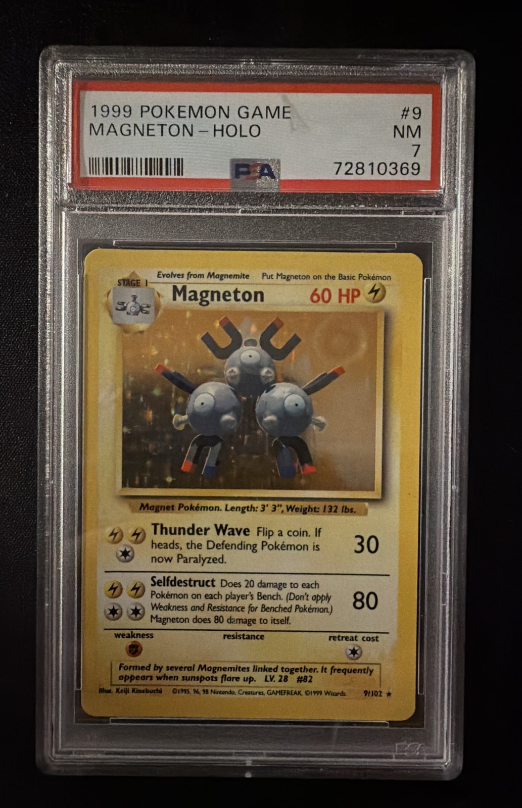 Magneton 009/102 Base Set Holo