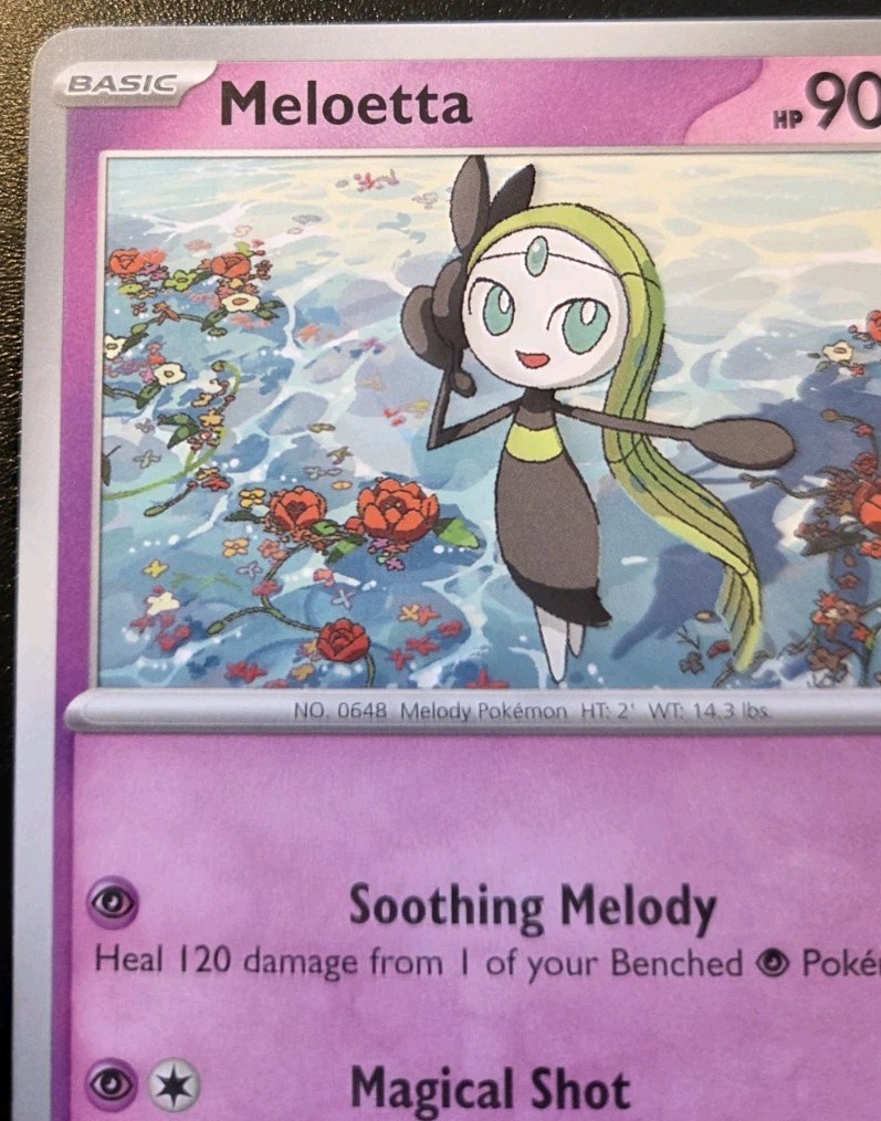 Meloetta 040/094 Uncommon Mega Evolution: Phantasmal Flames Pokemon TCG