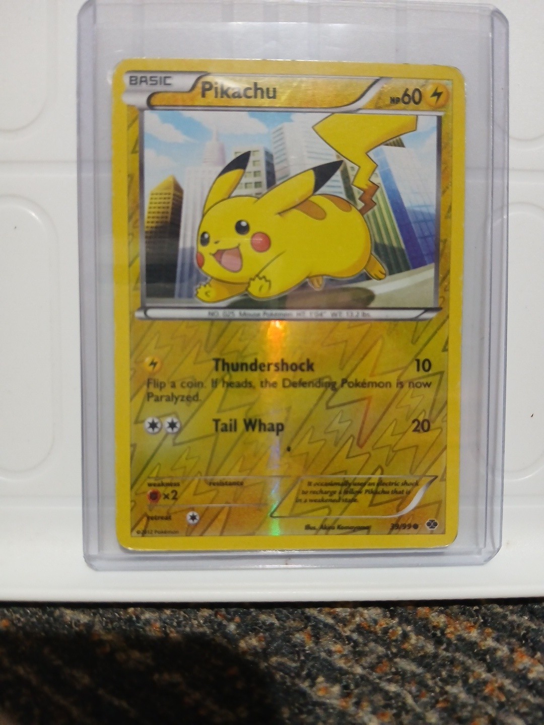 Pikachu – 39/99 – Common Reverse Foil Next Destinies – MP