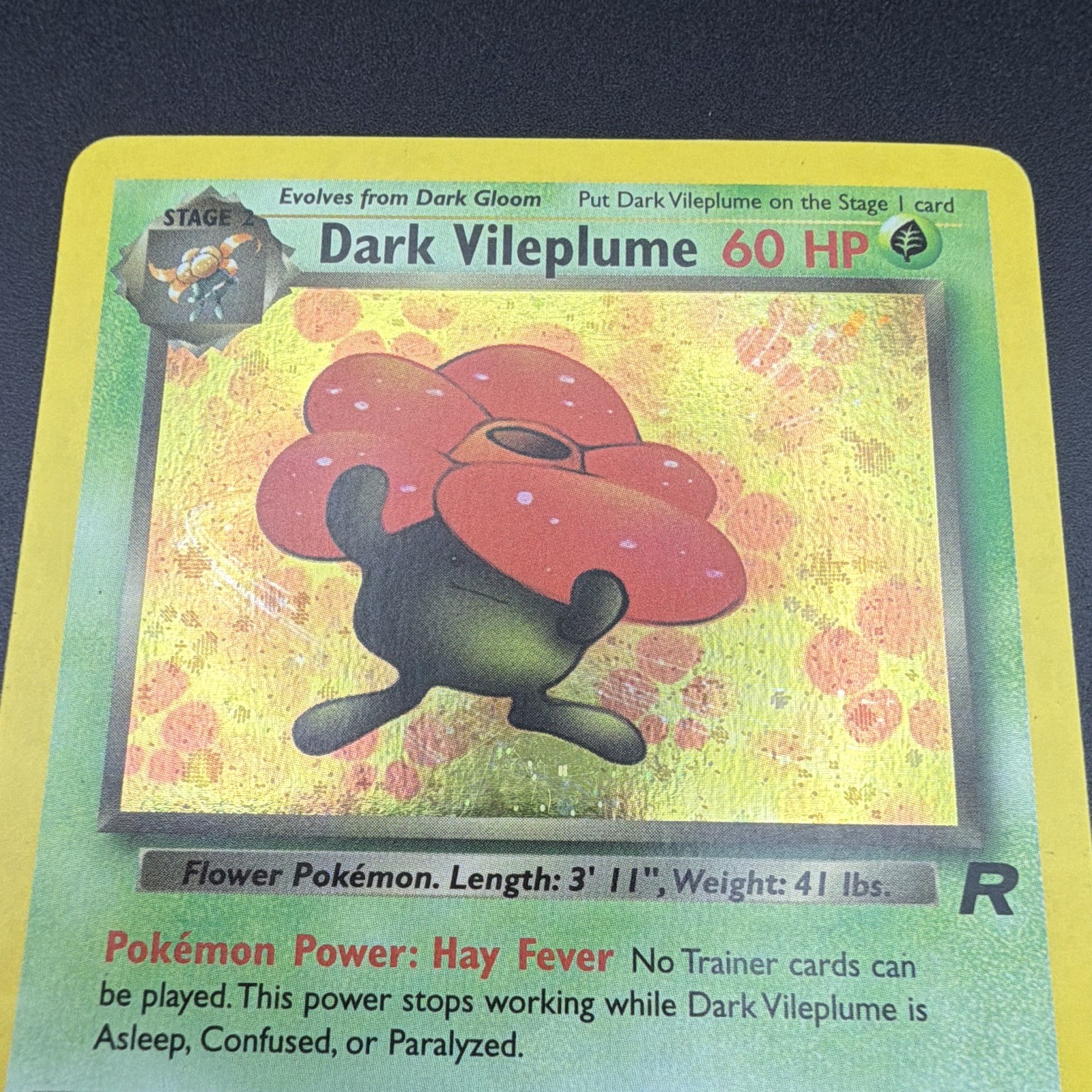Dark Vileplume 13/82 Team Rocket Holo Rare