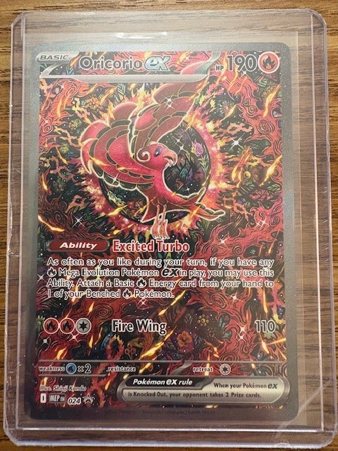 Oricorio ex 024 Black Star Promo – MEP – Mega Evolution – NM