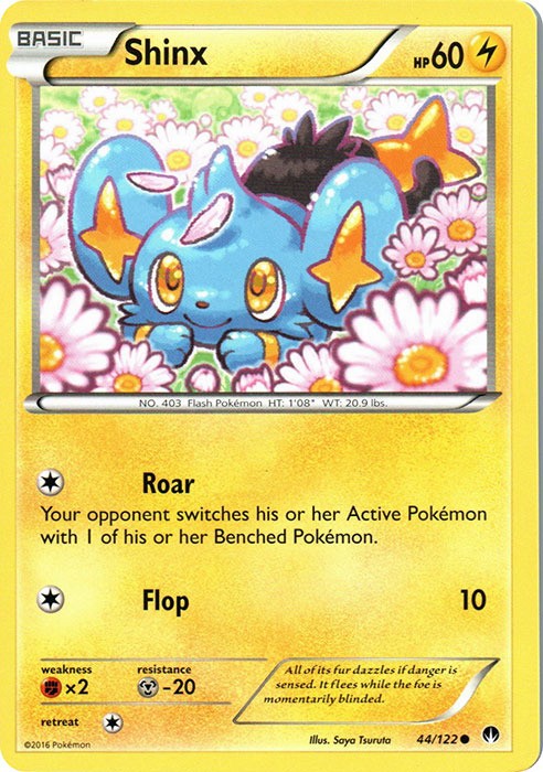 Shinx – 44/122 – Common – Heavily Played