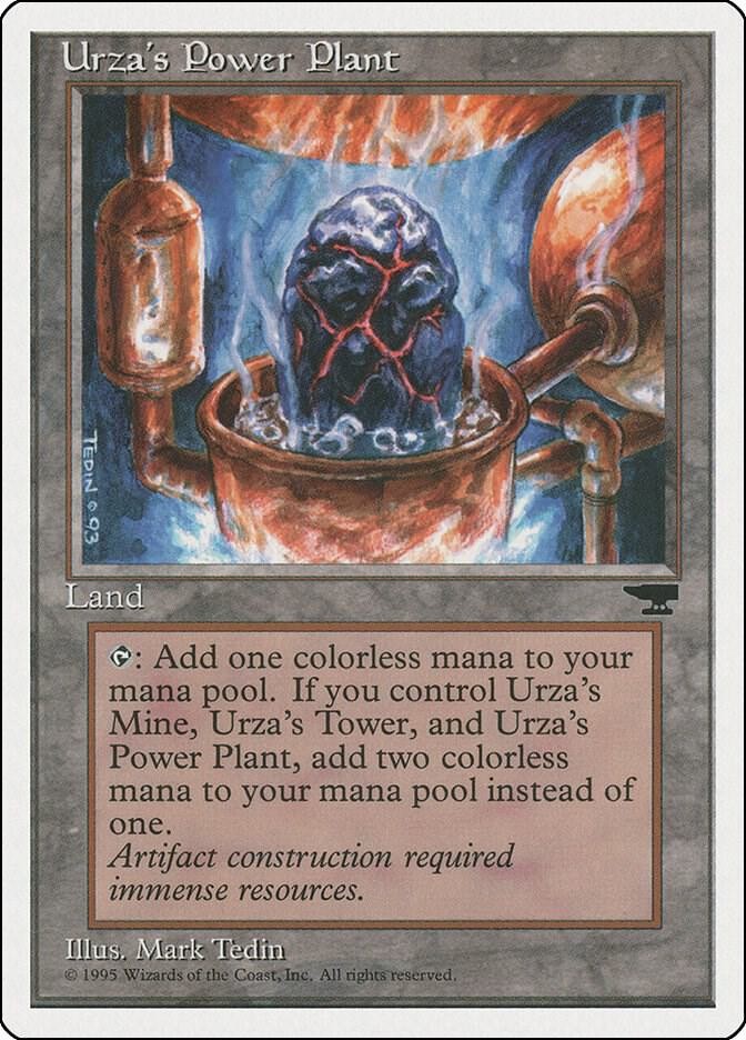 Urza’s Power Plant (Rock in Pot) U Chronicles NM