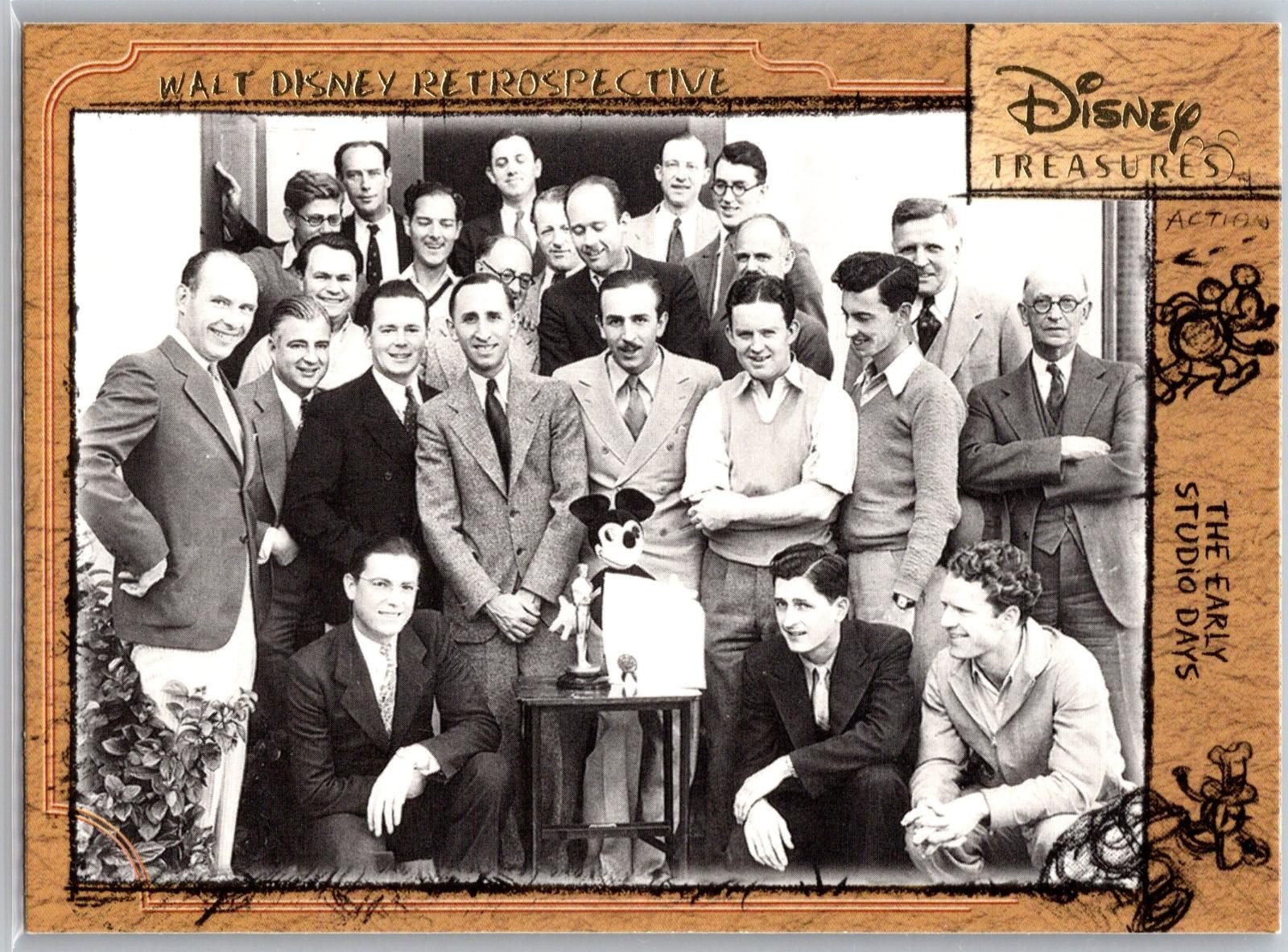 DISNEY TREASURES WALT DISNEY RETROSPECTIVE THE EARLY STUDIO DAYS – WD6 NM