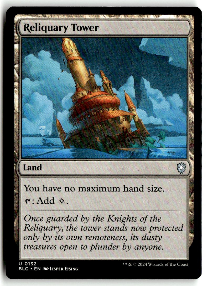 Reliquary Tower Lightly Played 132 Bloomburrow Magic: The Gathering