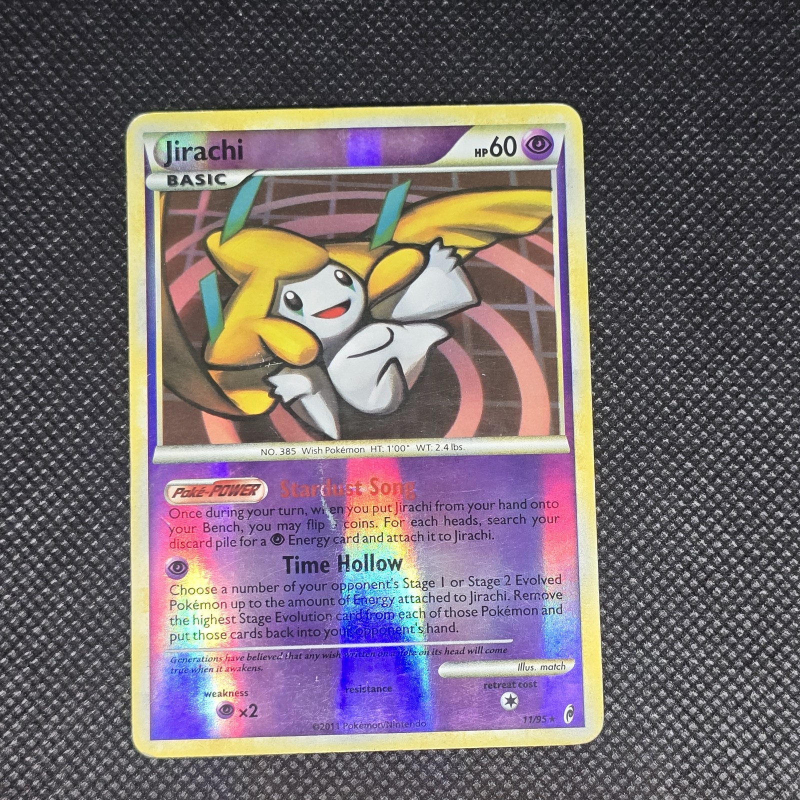 Jirachi 11/95 Call of Legends Reverse Holo