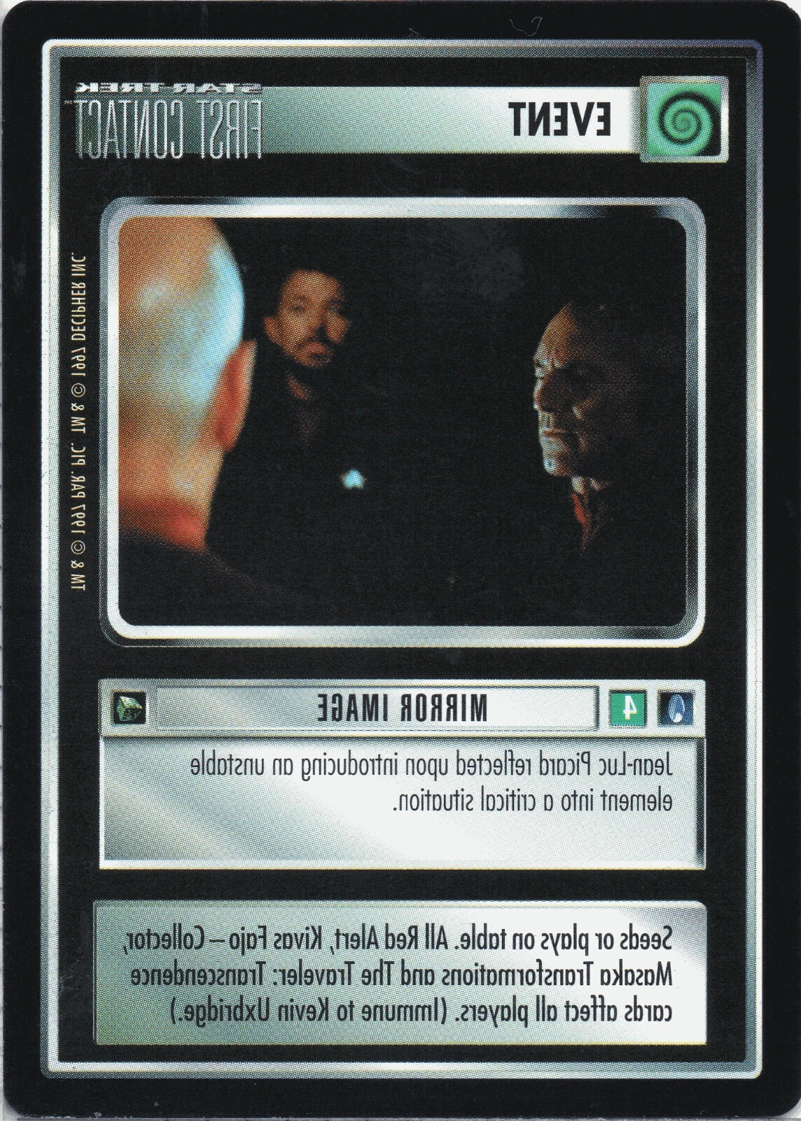 Star Trek CCG Mirror Image Near-Mint/NM Uncommon – First Contact 1997