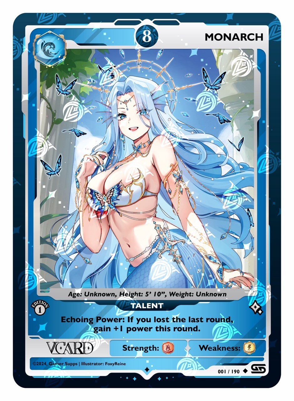 VCard Rising Stars First Edition Singles [Non-Holo]