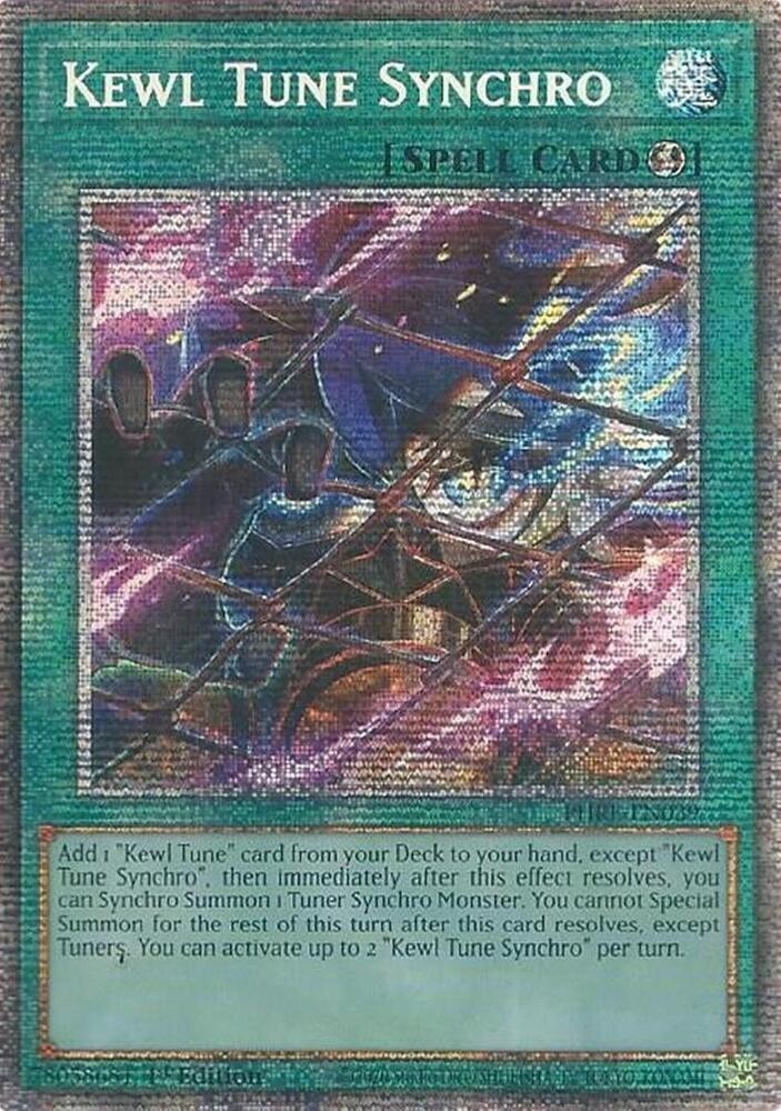 *** KEWL TUNE SYNCHRO *** 1ST EDITION STARLIGHT RARE PHRE-EN039 YUGIOH!