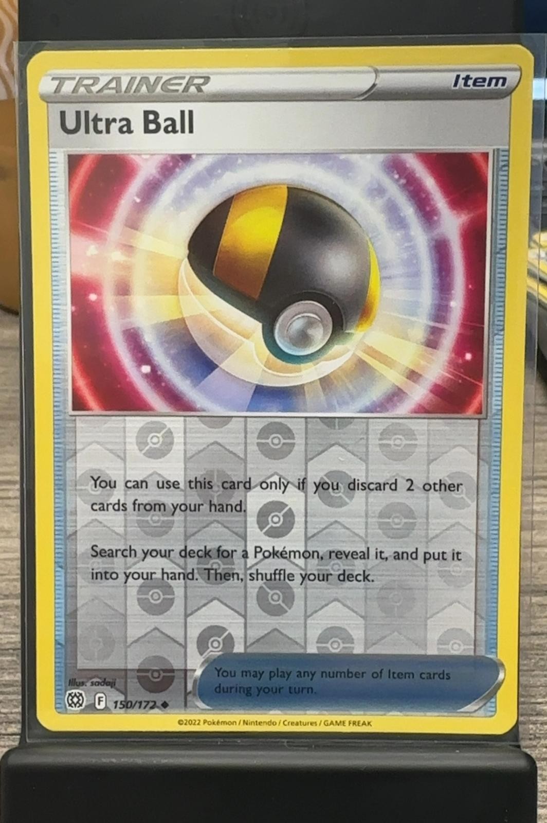 ULTRA BALL 150/172 BRILLIANT STARS REVERSE HOLO UC NM