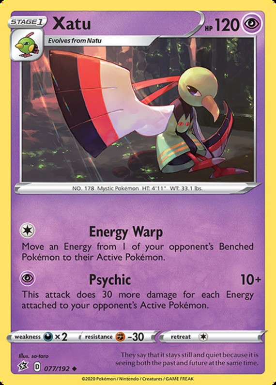 Xatu – 077/192 – Uncommon – Near Mint