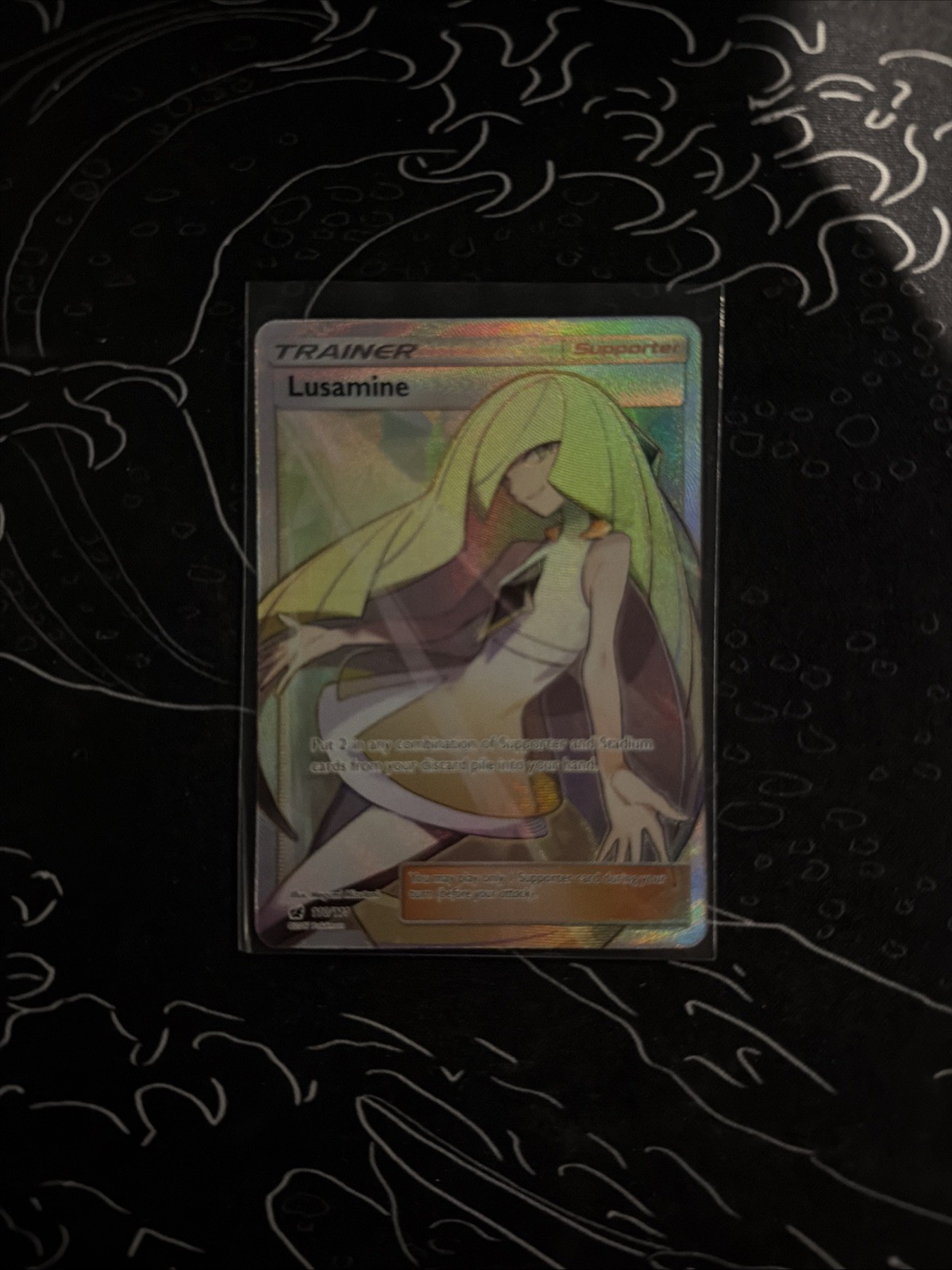 Lusamine (Full Art) 110/111 Sm-Crimson Invasion Holo