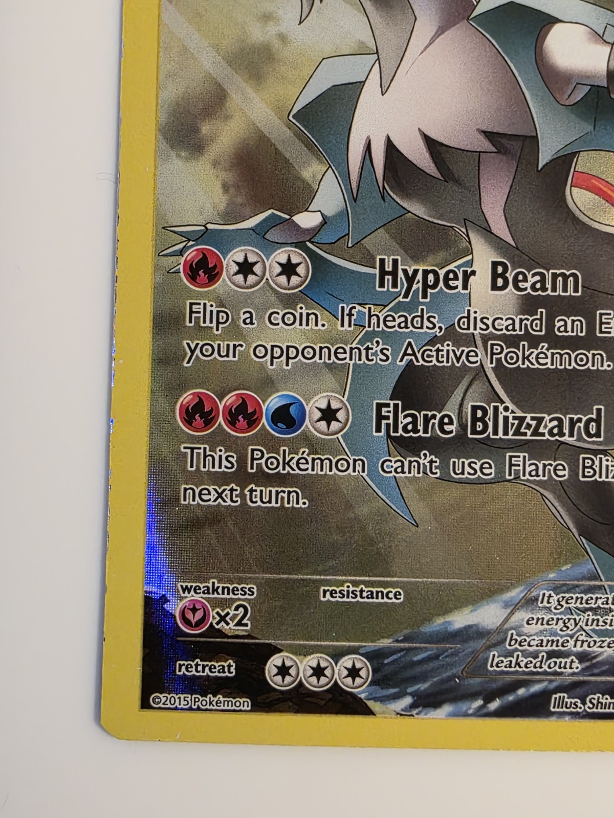 White Kyurem (Full Art Promo) XY81 XY Holo
