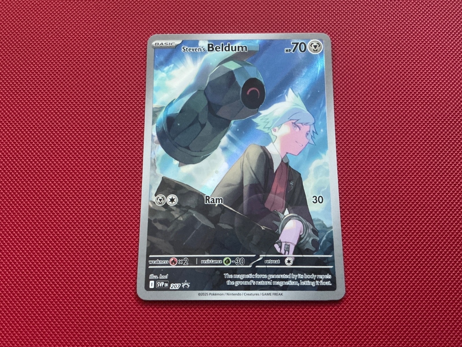 Steven’s Beldum – Illustration Rare – Promo SVP 207 – NM