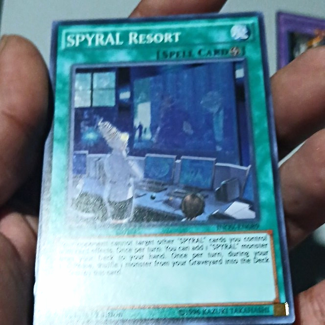 Konami SPYRAL Resort Spell INOV-EN089 Super Rare Foil 1st Ed English