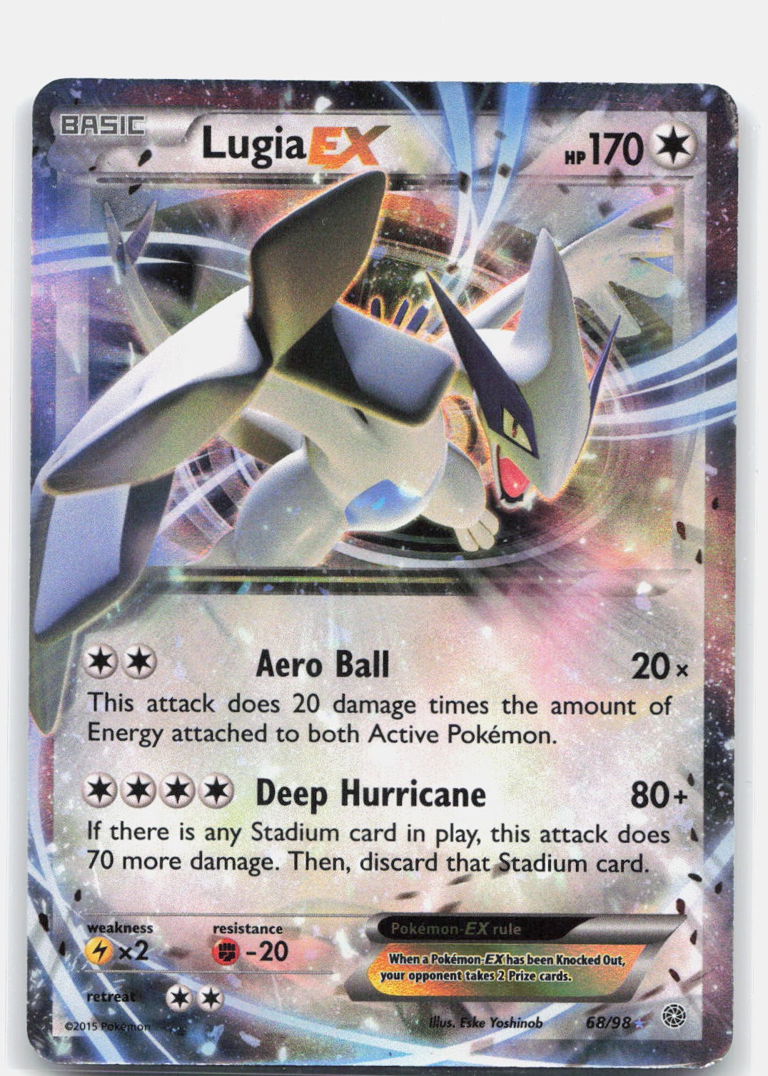 Lugia EX Holo Ultra Rare XY – Ancient Origins 68/98 LP