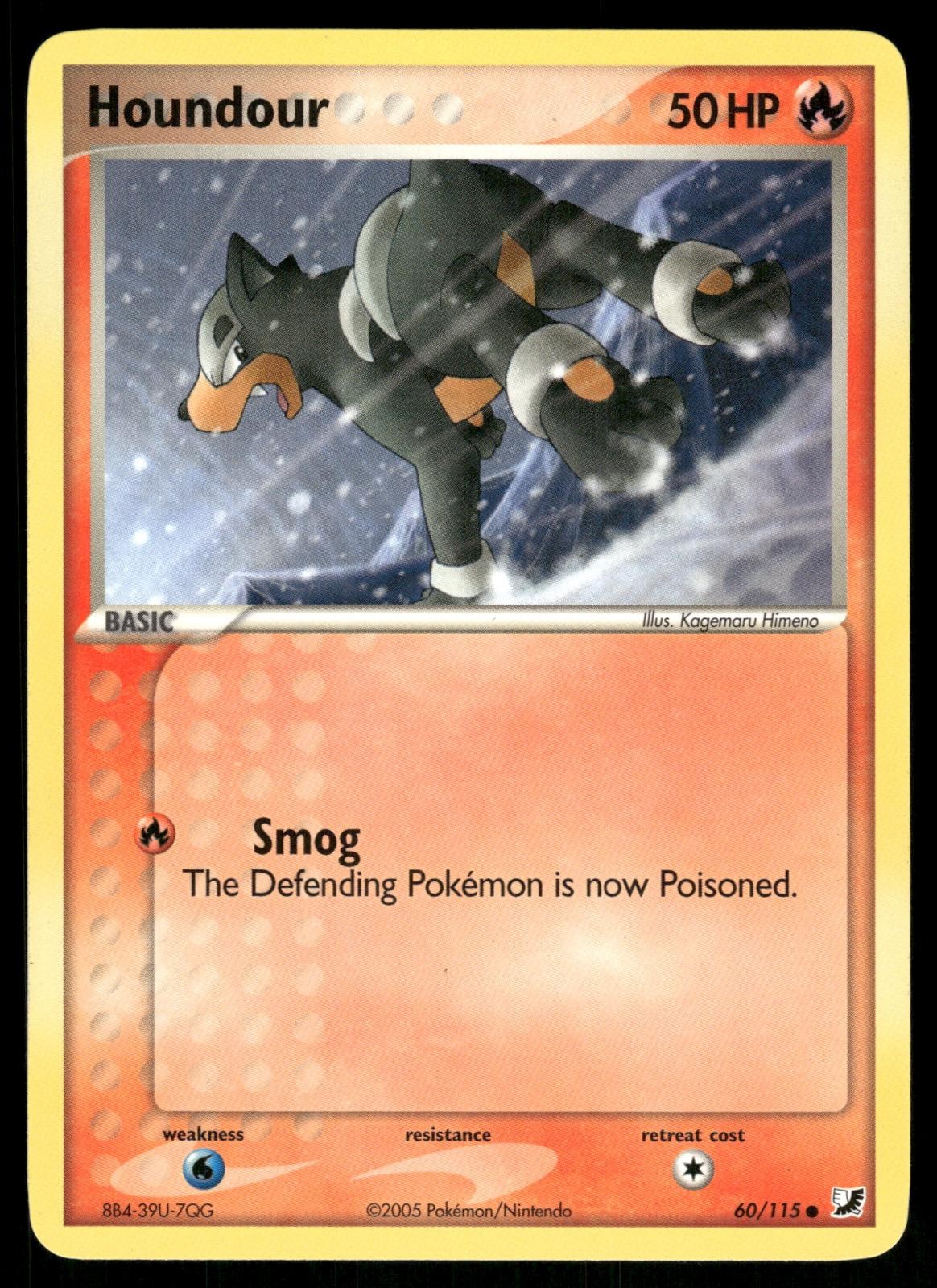 Houndour 60 LIGHTLY PLAYED Unseen Forces 115 Pokemon