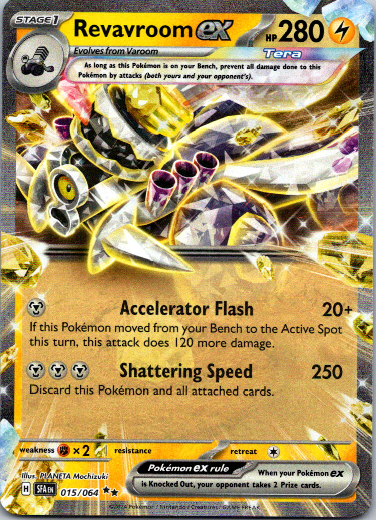 Revavroom ex – #015/064 Holo SV: Shrouded Fable PLANETA Mochizuki NM