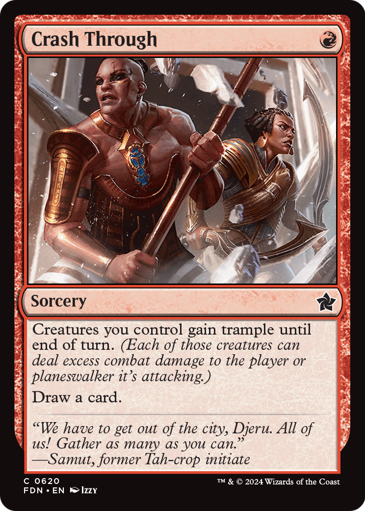 Crash Through Magic: The Gathering Foundations 620