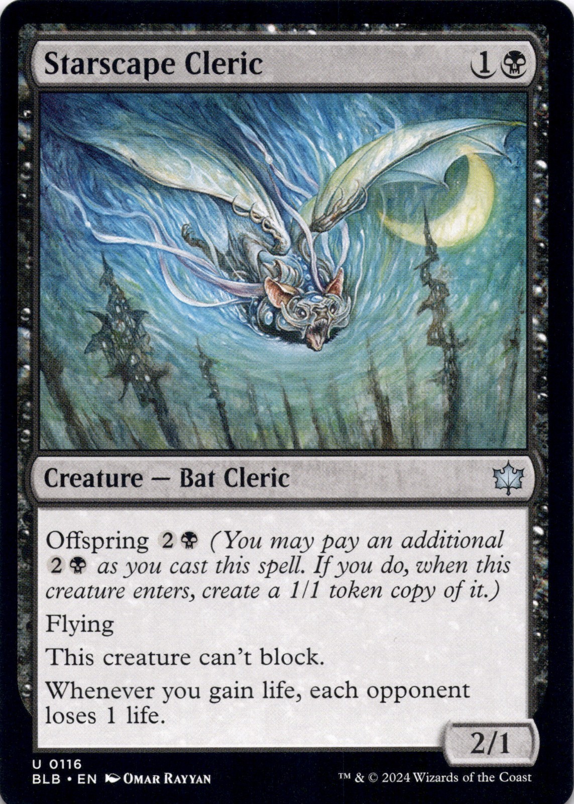 Starscape Cleric – Bloomburrow – Magic MTG NM