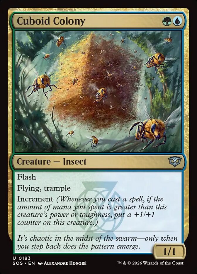 Cuboid Colony (183) Secrets of Strixhaven SOS MTG Magic