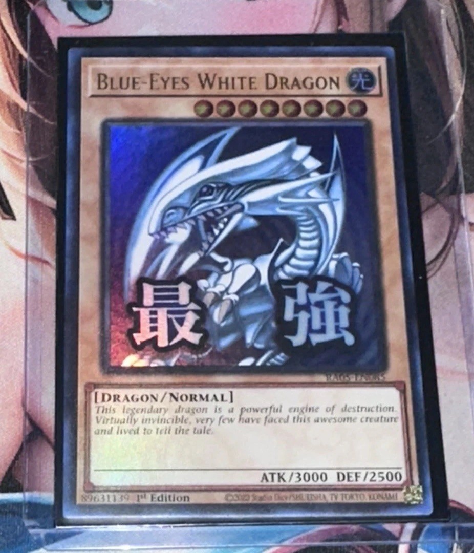 YUGIOH- Blue-Eyes White Dragon – RA05-EN085 – Ultra Rare – 1st Edition