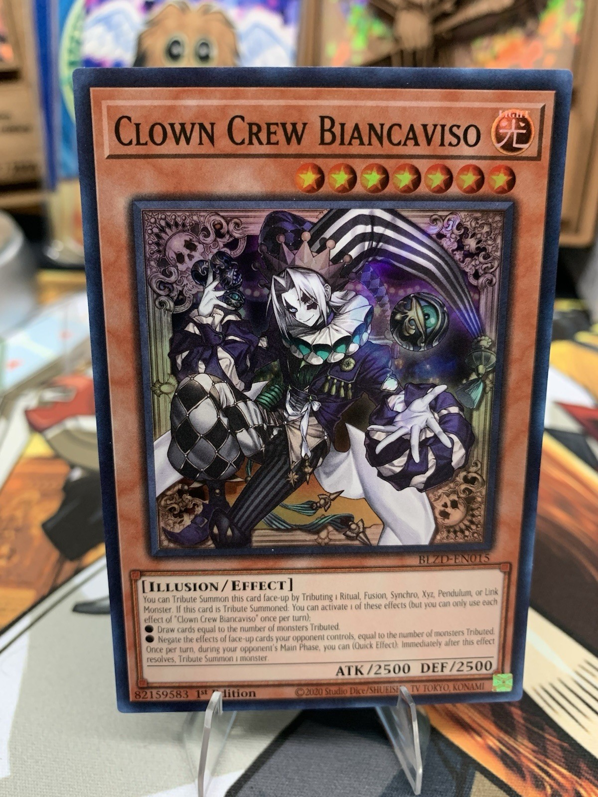 Clown Crew Biancaviso BLZD-EN015 Blazing Dominion 1st Edition