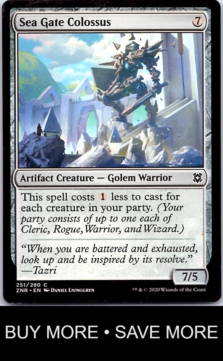 Sea Gate Colossus 251 Zendikar Rising Ljunggren