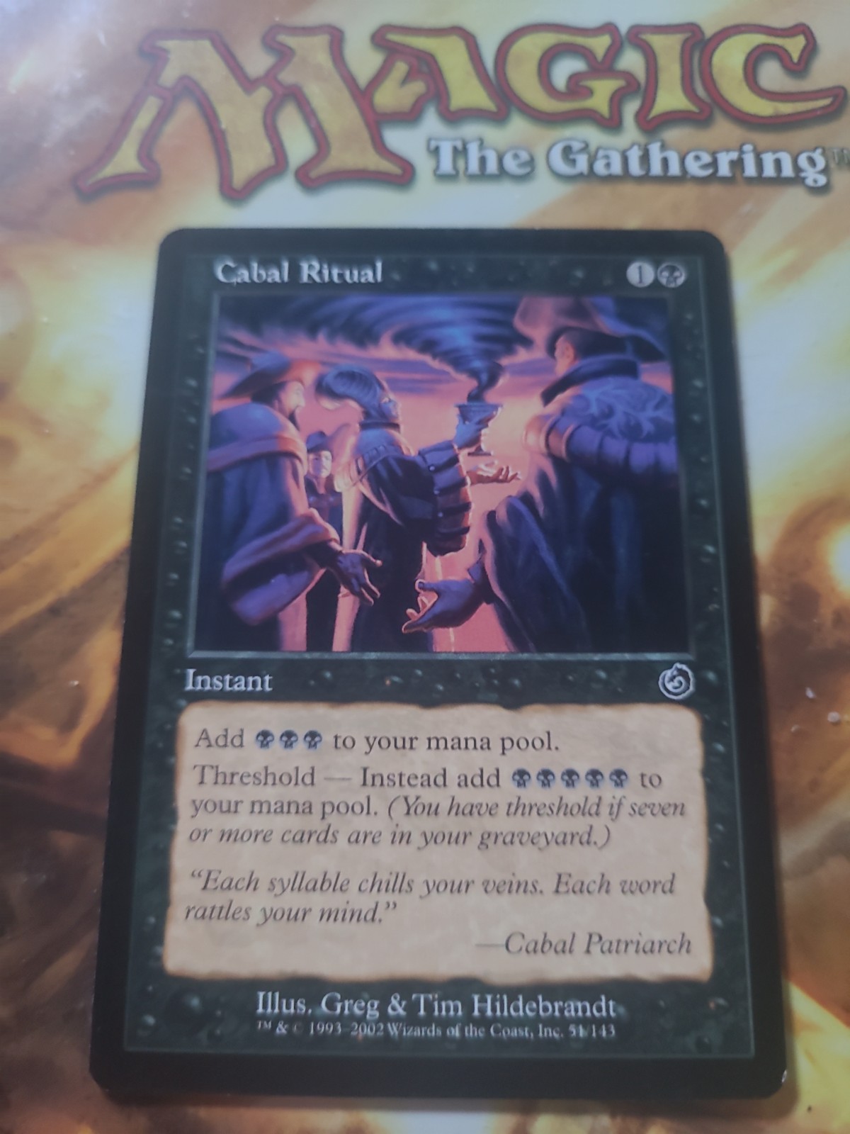 Cabal Ritual – Torment – Magic The Gathering – MTG – LP