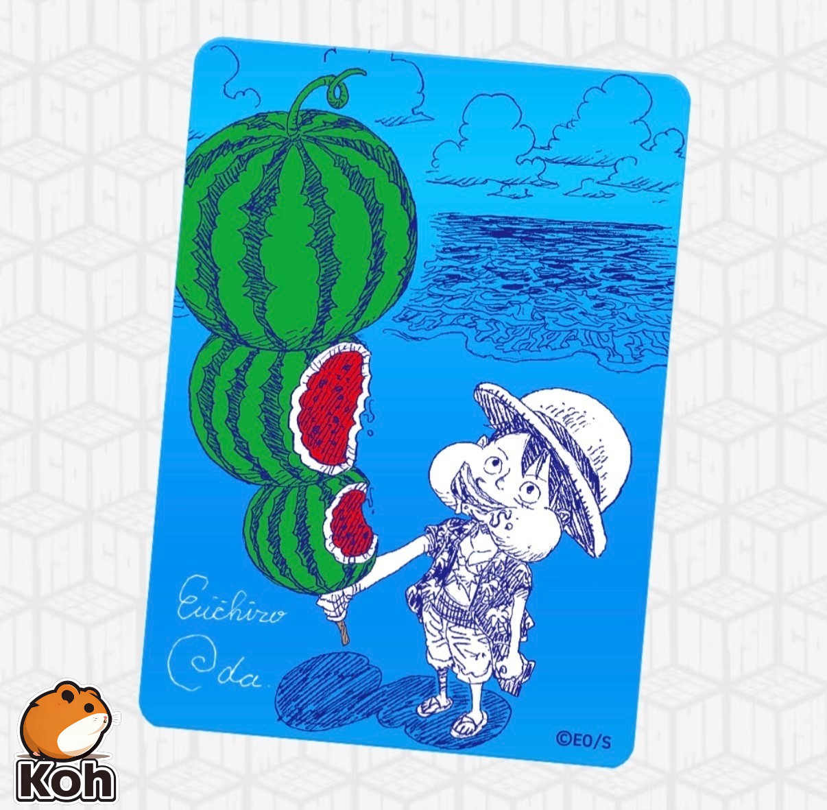 One Piece Luffy Natsucomi 2026 Meta-Kira Promo Card Japan Exclusive Set of 1