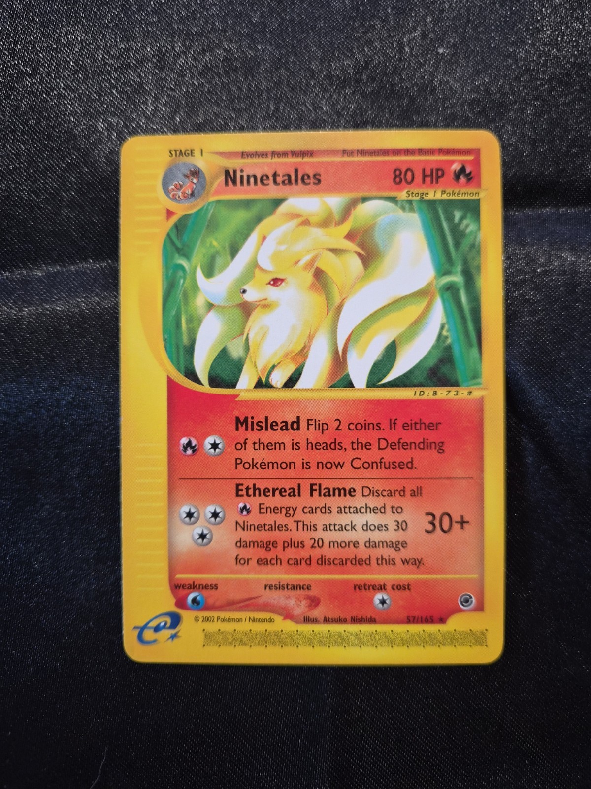 Pokemon Ninetales 057/165 Expedition Base Set Regular