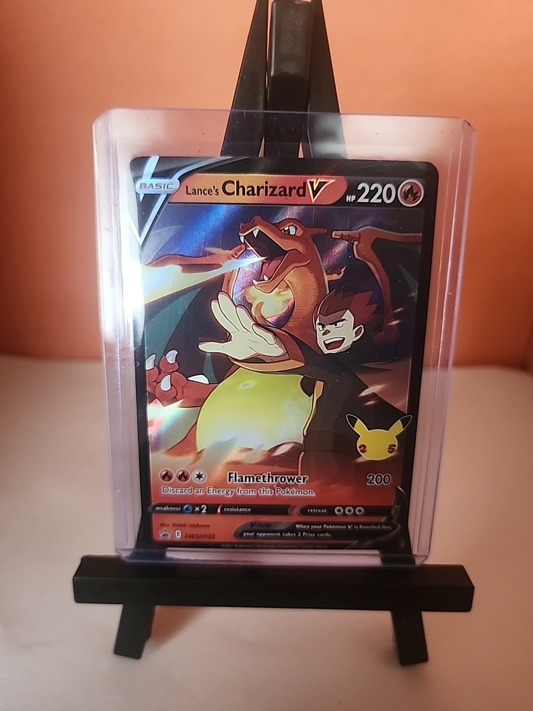 Lance’s Charizard V SWSH133 SWSH: Sword & Shield Promo Cards Holo