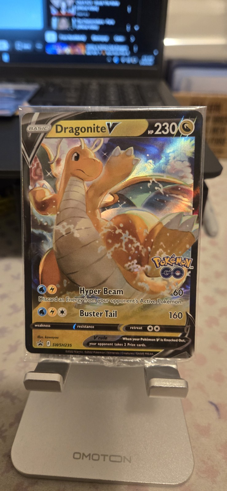 Dragonite V VStar SWSH235/236 Promo Pokémon Go – SEALED Fast Ship Read Desc