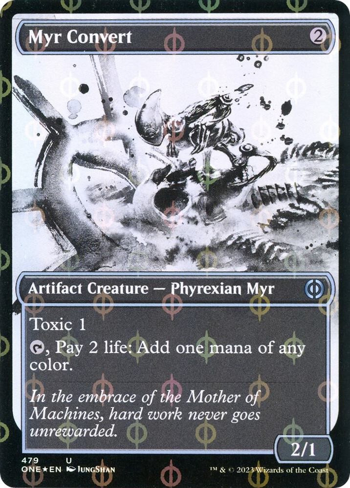 Foil Myr Convert (Showcase) (Step-and-Compleat Foil) ONE 479/479 NM