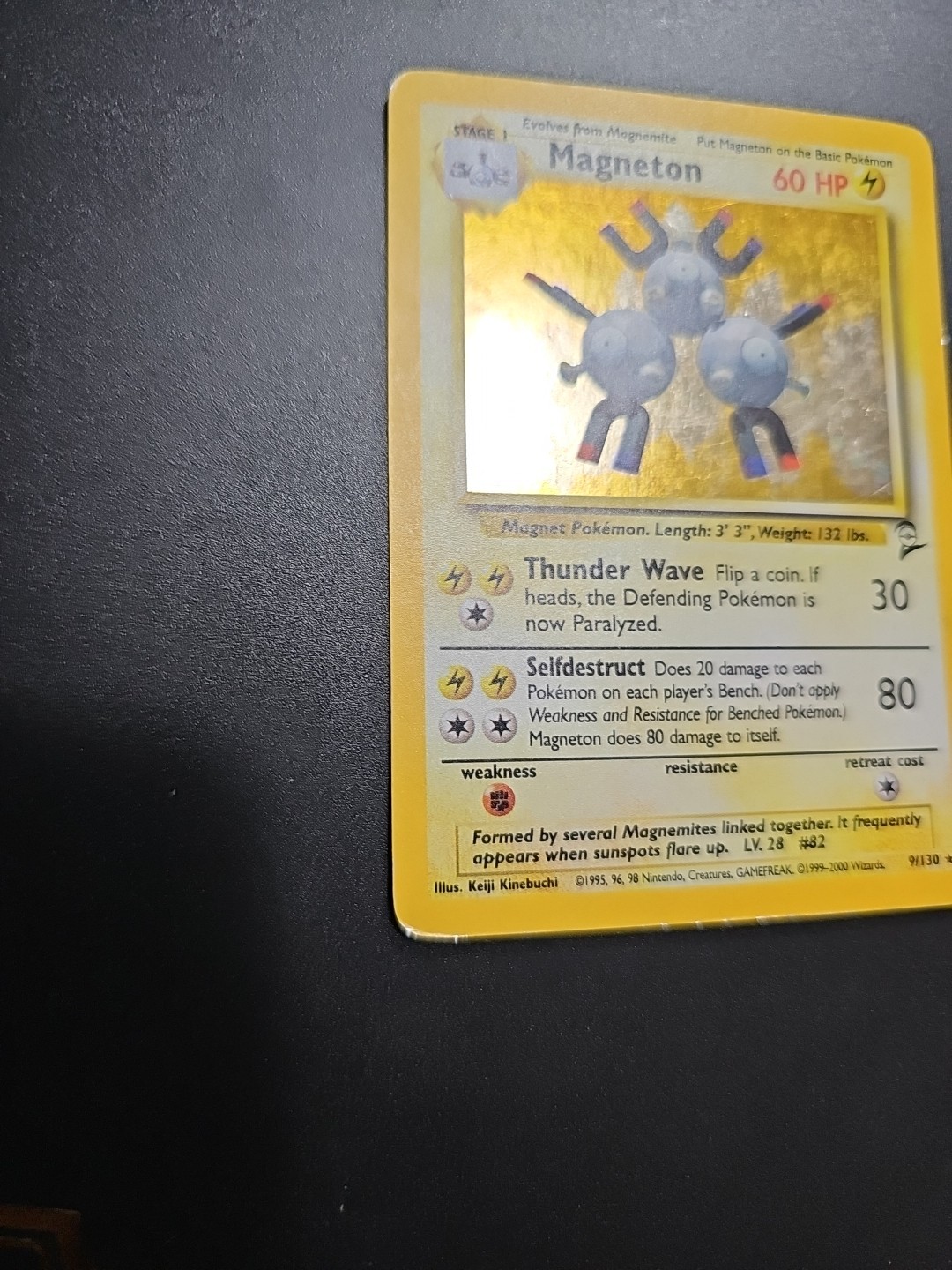 *Magneton!* 009/102 Base Set Holo Rare