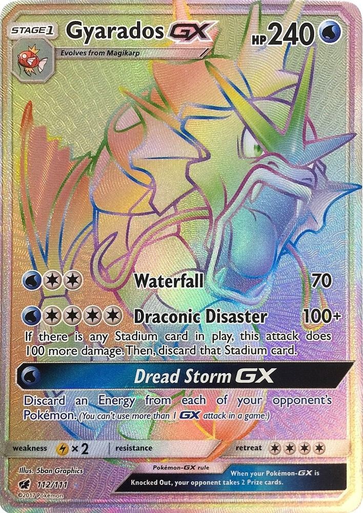 Gyarados GX (Secret) – SM – Crimson Invasion (SM04)