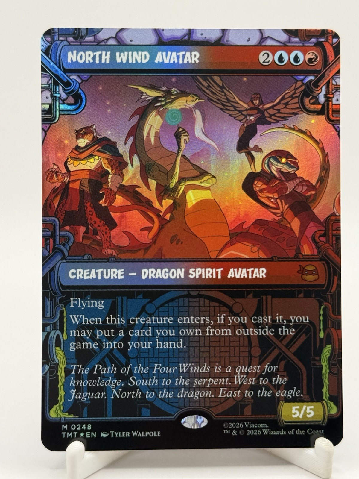 North Wind Avatar Foil (Showcase) M Teenage Mutant Ninja Turtles 248 NM
