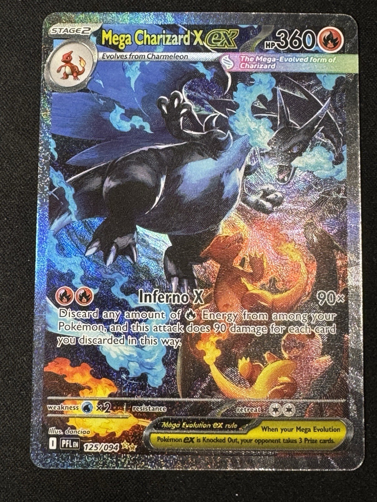 Pokemon TCG Mega Charizard EX 125/094