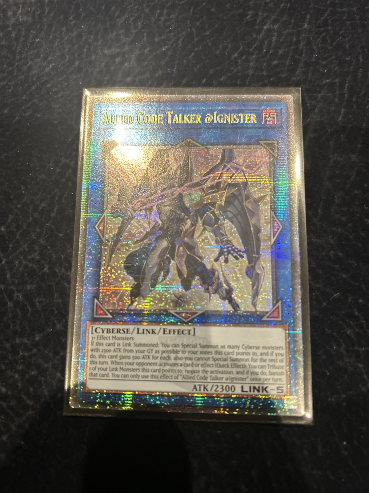 ALIN-EN051 Allied Code Talker @Ignister Quarter Century Secret Rare YuGiOh