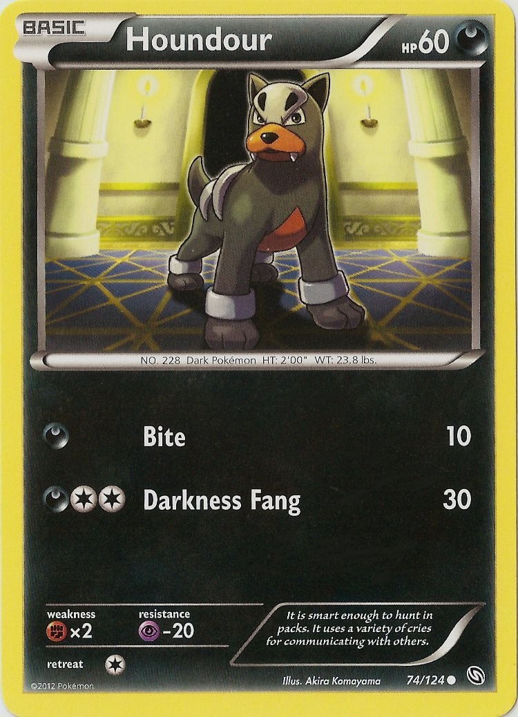 Houndour – 74/124 – Common – Lightly Played