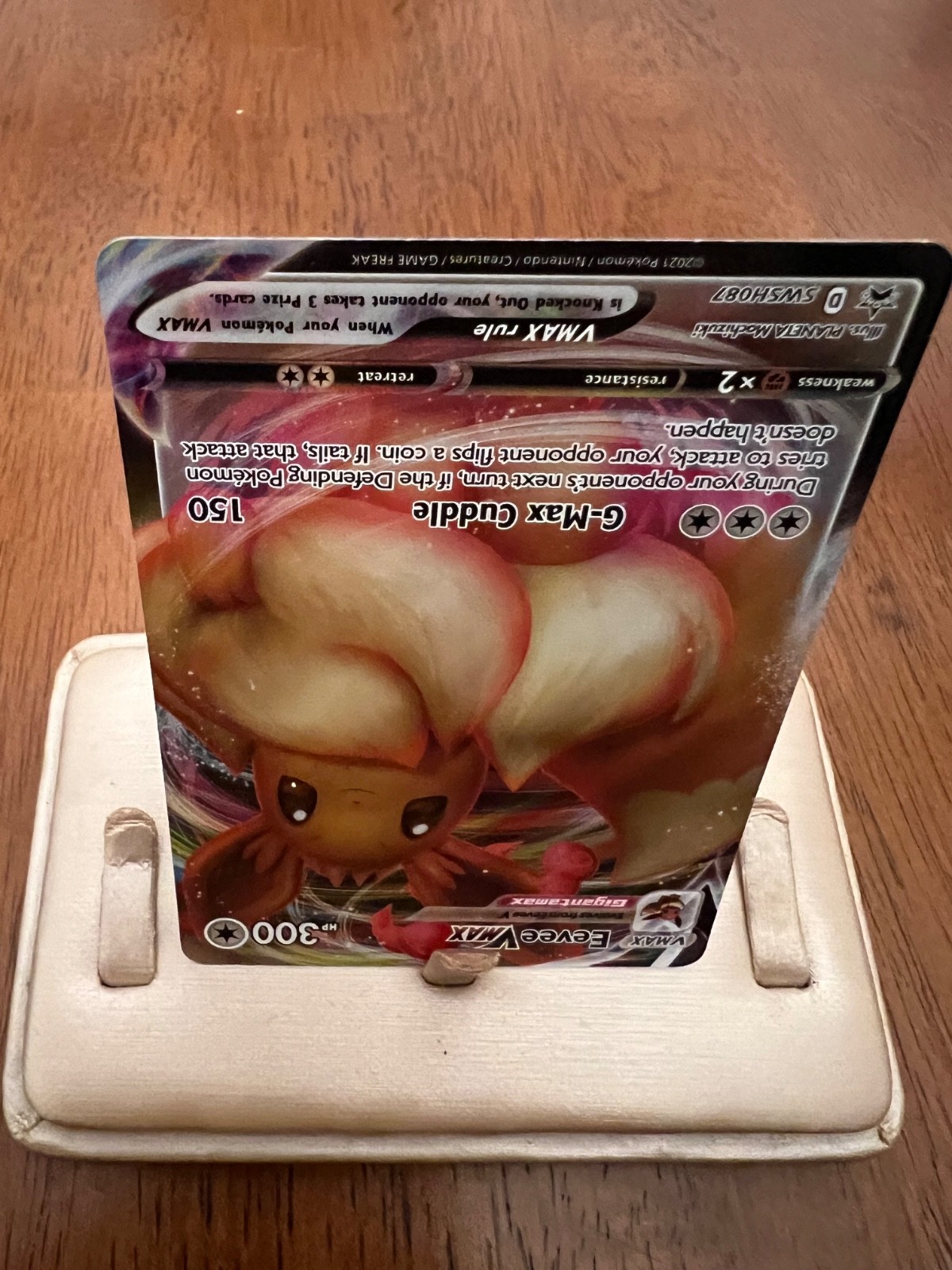 Eevee VMAX SWSH087 SWSH Sword and Shield Promo Card Holo Pokemon