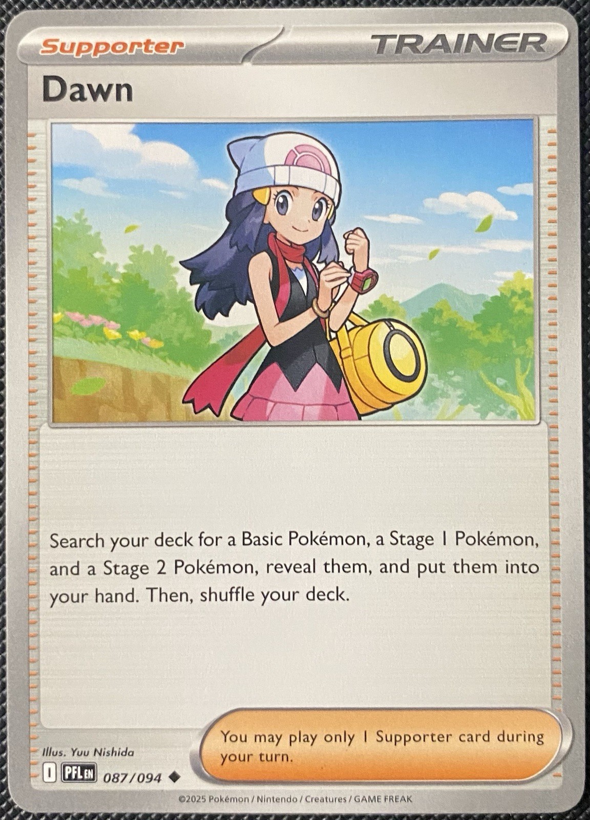 Dawn 087/094 Me02: Phantasmal Flames Regular – Pokémon Card
