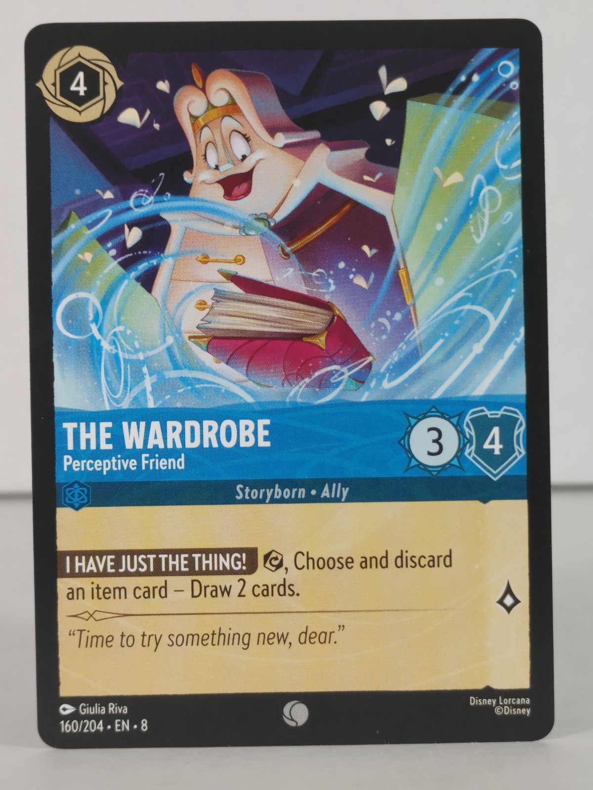 The Wardrobe – Perceptive Friend – Reign of Jafar – LORCANA 160/204 – singles