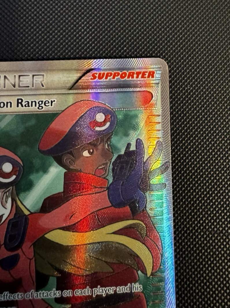 Pokemon Ranger 113/114 [NM] Full Art Steam Siege 2016 English