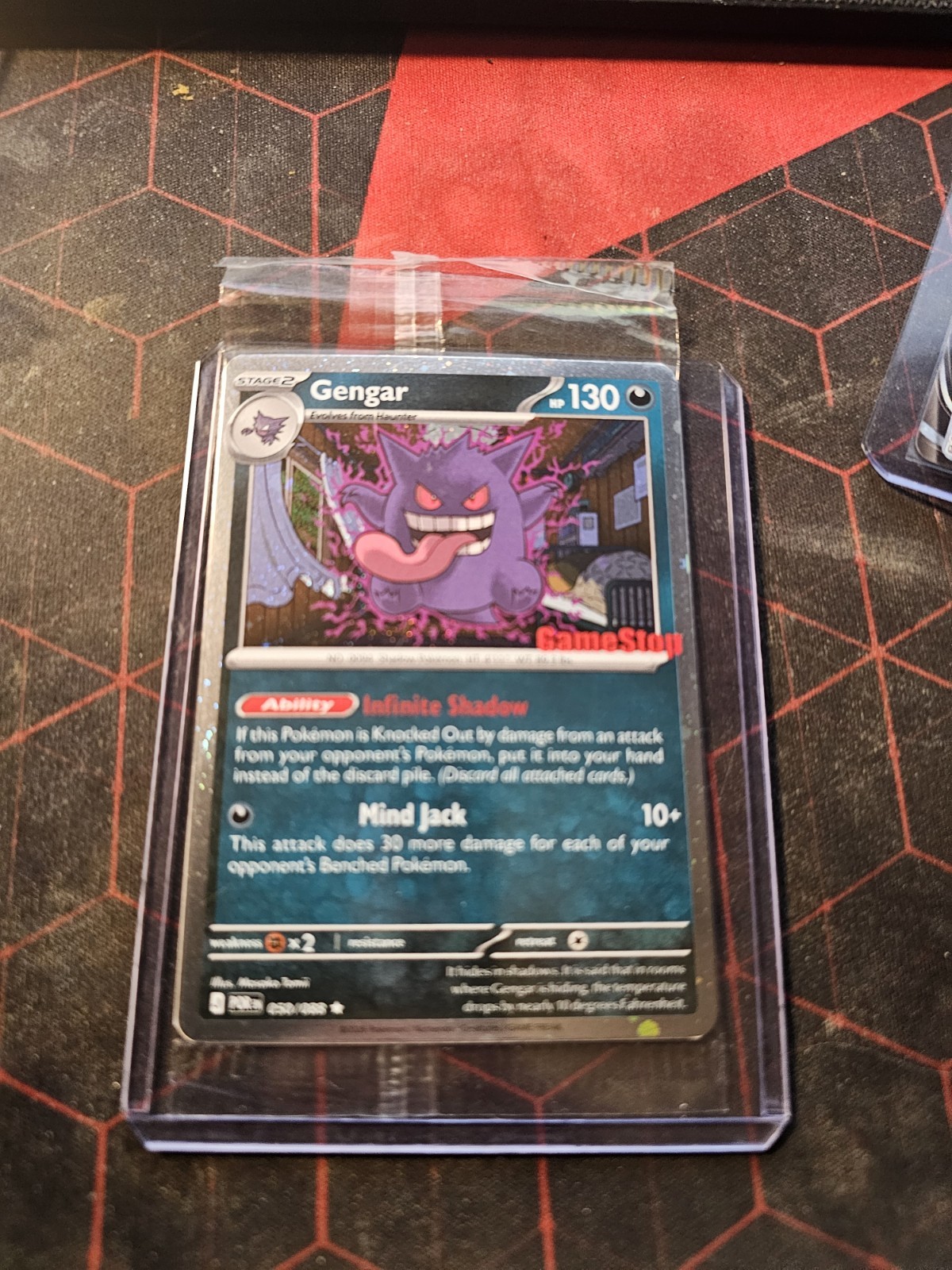 Pokémon Gengar GameStop Promo Holo Sealed 050 Perfect Order