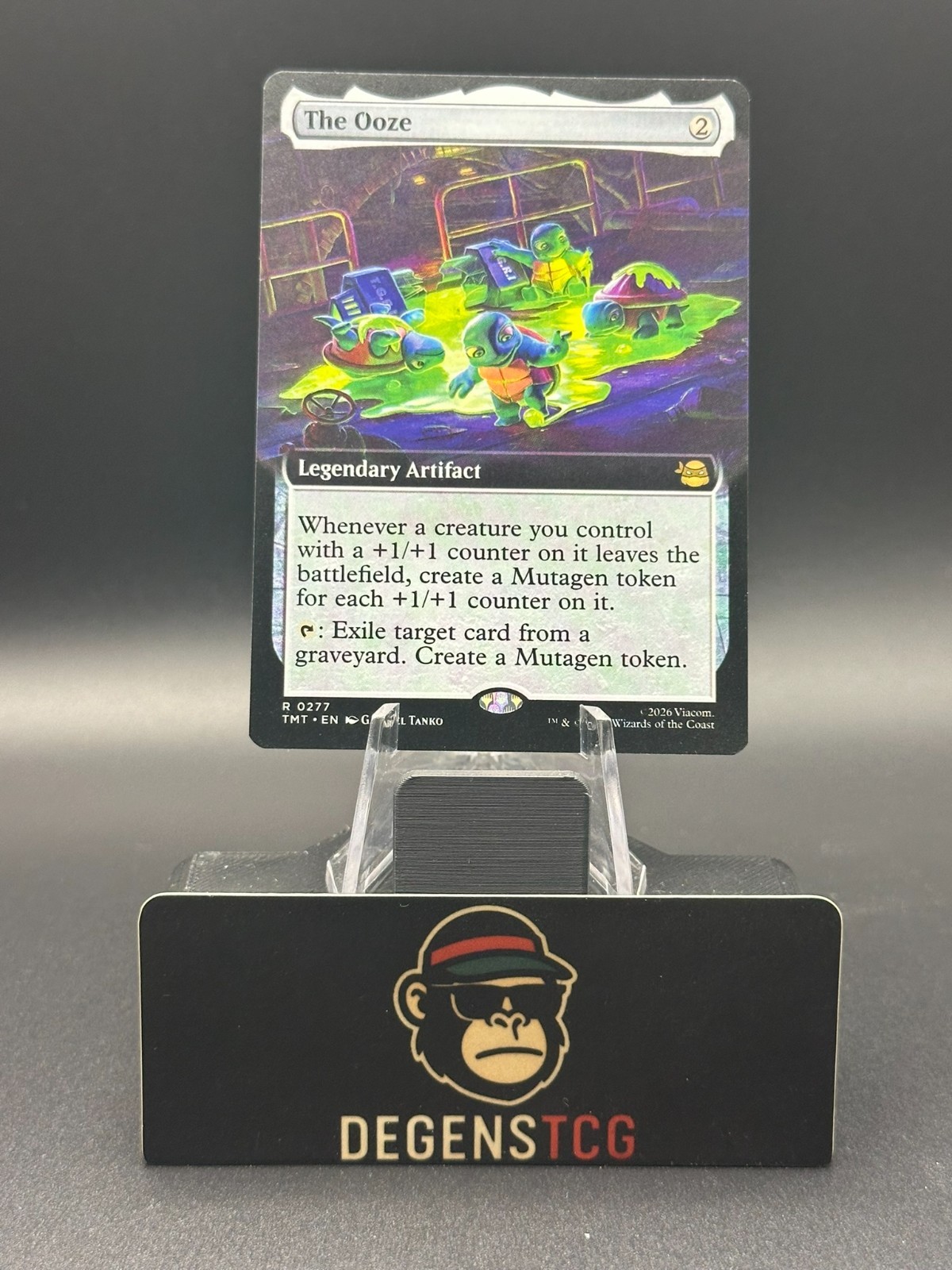 Teenage Mutant Ninja Turtles- The Ooze Rare Legendary Artifact 0277 EXTEND ART🔥