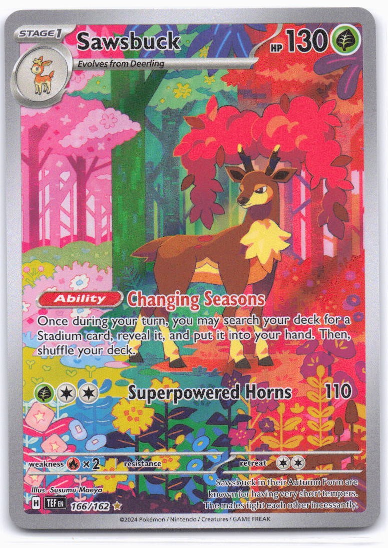 SV05: Temporal Forces #166/162 Sawsbuck