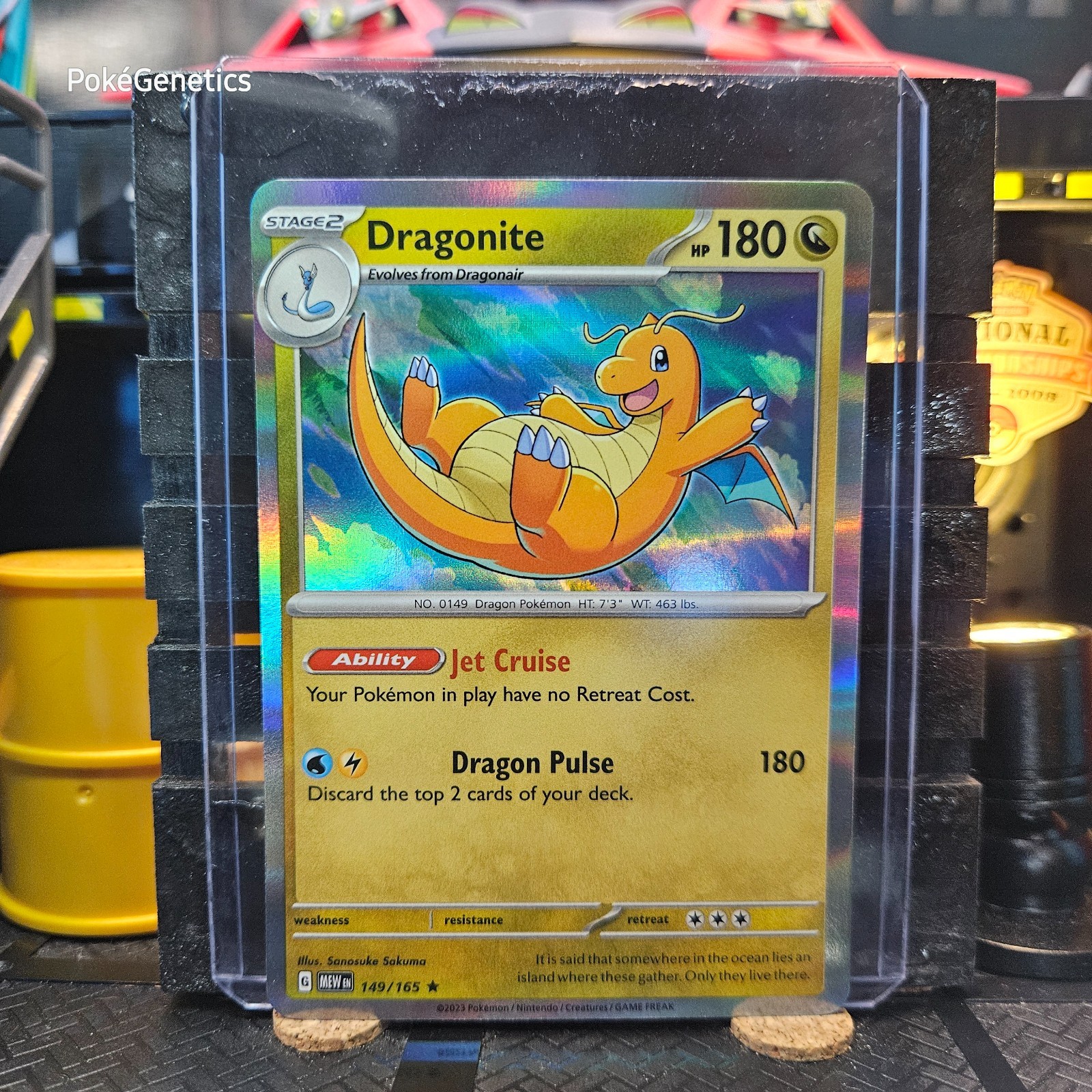 Dragonite 151 Holo Pokémon TCG 149/165 Scarlet & Violet Rare