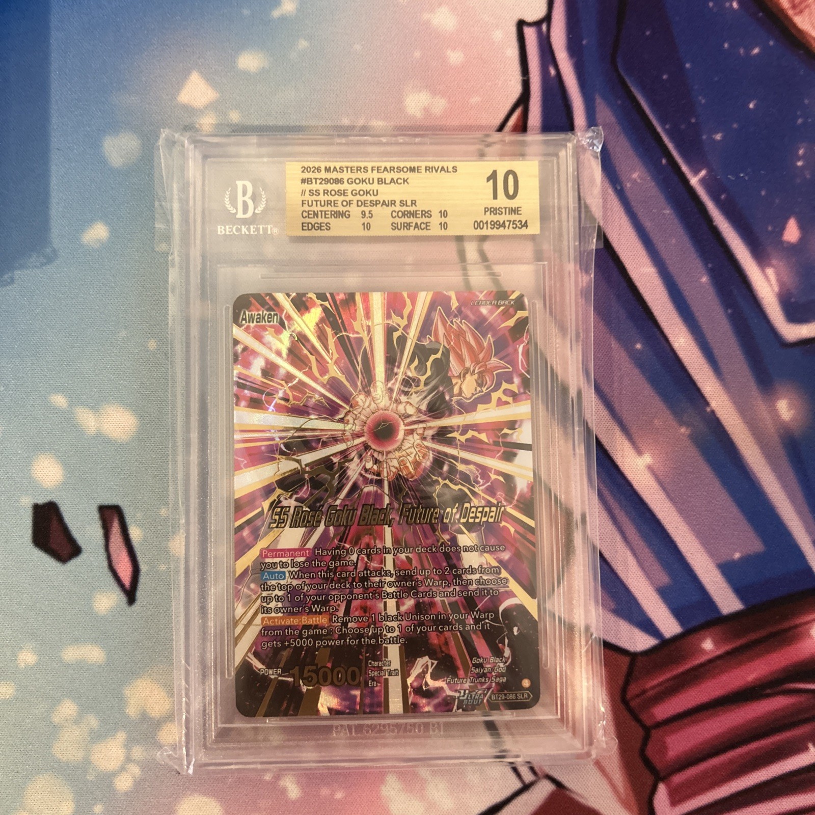 BGS 10 SS Rosé Goku Black, Future Of Despair SLR BT29-086
